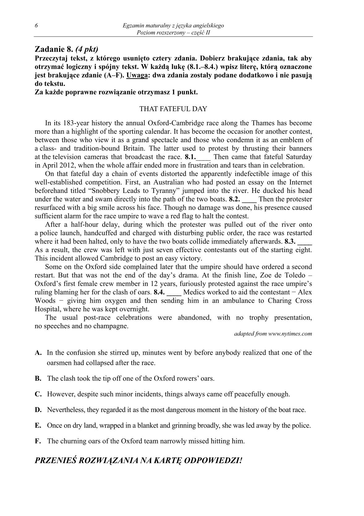 pytania-jezyk-angielski-poziom-rozszerzony-czesc-II-matura-2014-str.6