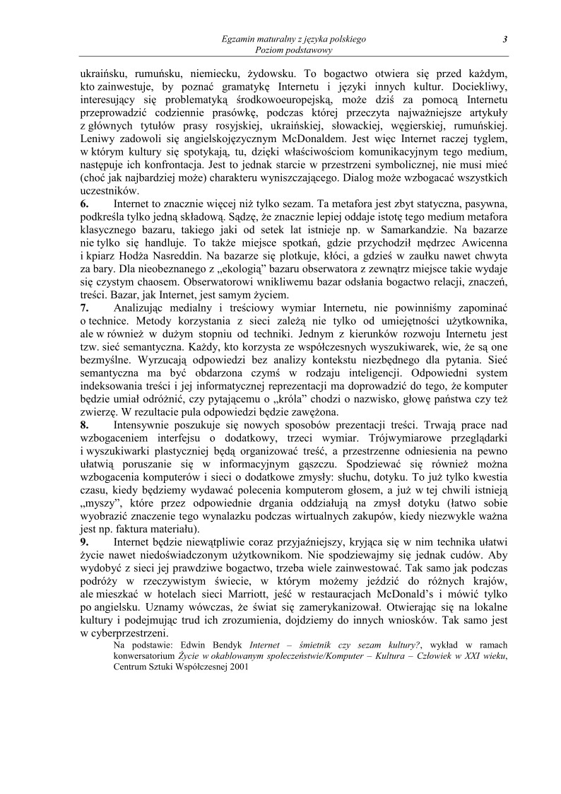 Pytania - jezyk polski, p. podstawowy, matura 2010-strona-03