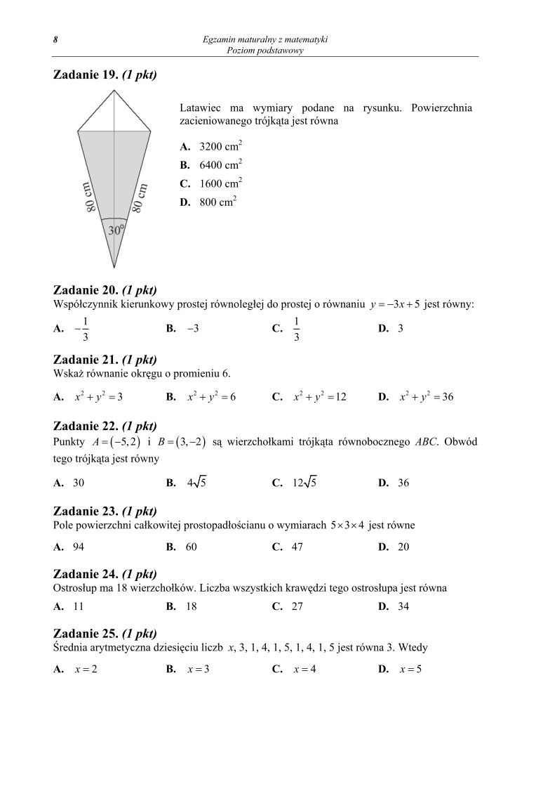 Pytania - matematyka, p. podstawowy, matura 2010-strona-08