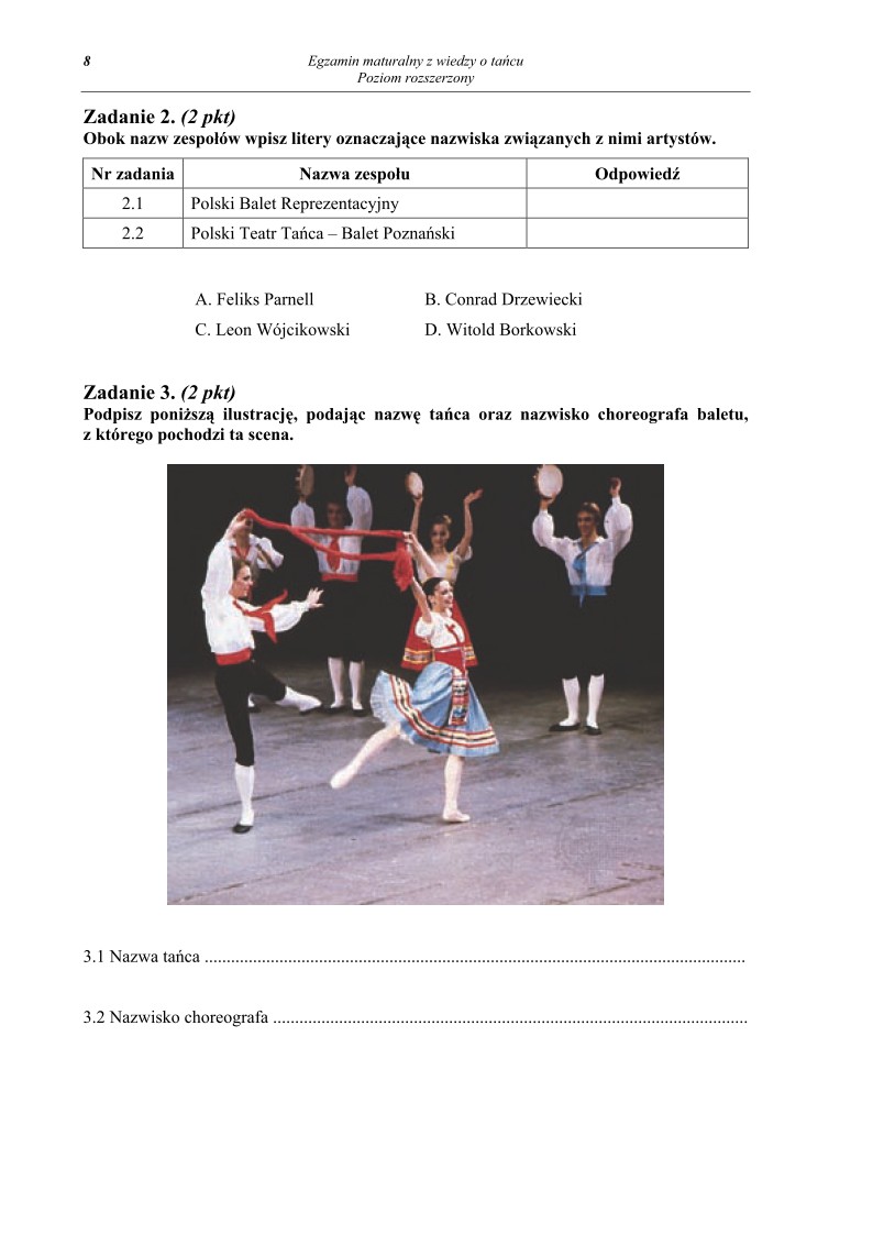 Pytania - wiedza o tancu, p. rozszerzony, matura 2011-strona-08