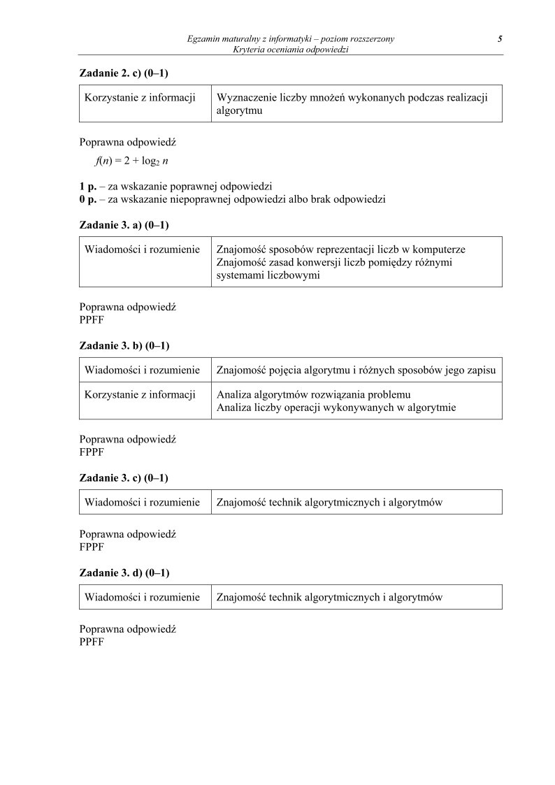 Odpowiedzi - informatyka, p. rozszerzony, matura 2011-strona-05