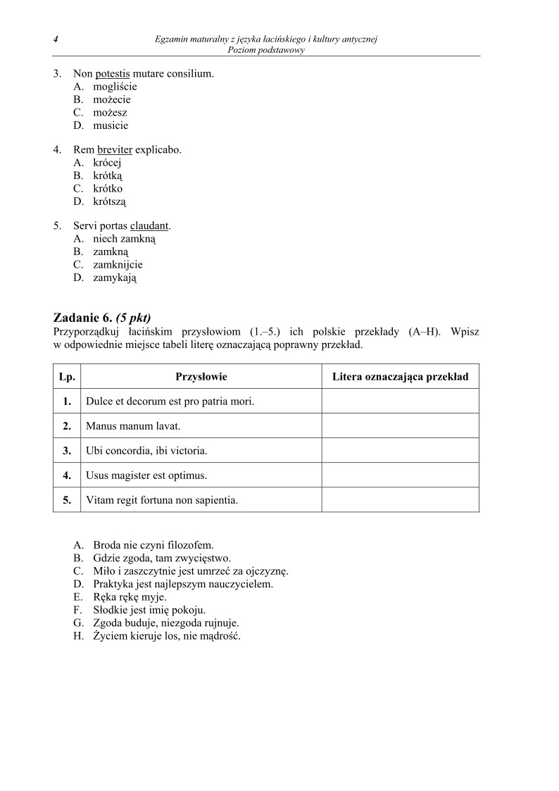 Pytania - jezyk antyczny i kultura antyczna, p. podstawowy, matura 2012-strona-04