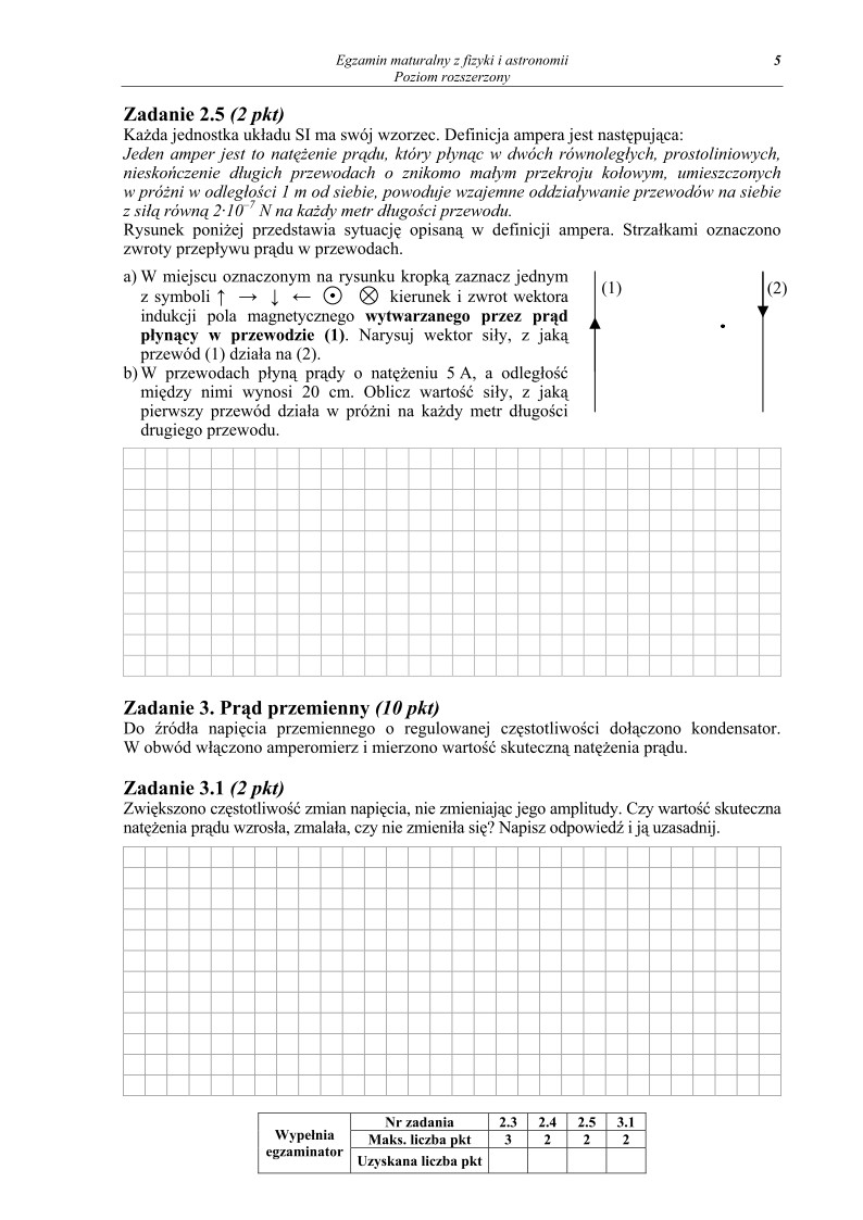 Pytania - fizyka, p. rozszerzony, matura 2012-strona-05