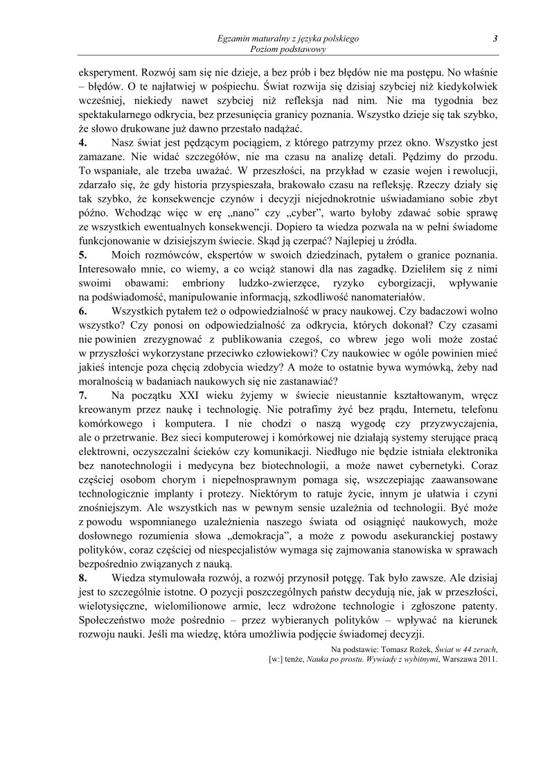 Język polski, matura 2013, poziom podstawowy-strona-03