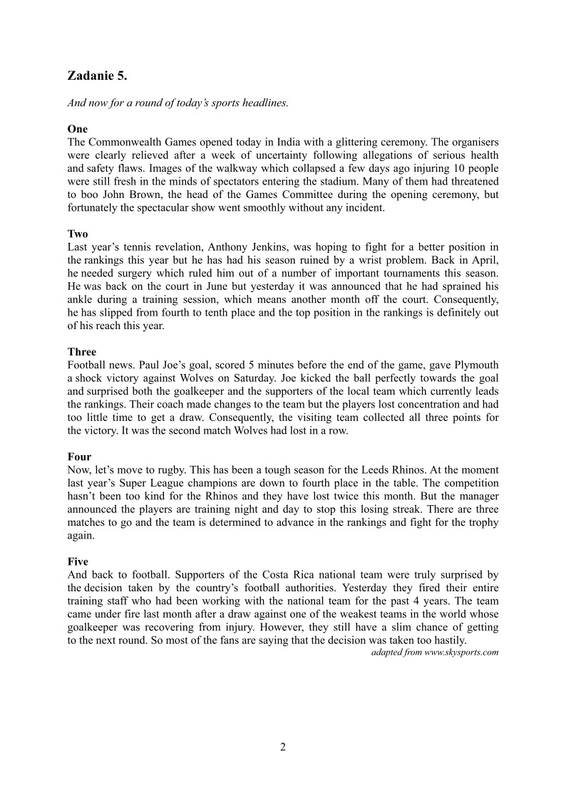 Transkrypcja - język angielski, p. rozszerzony, matura 2013-strona-02