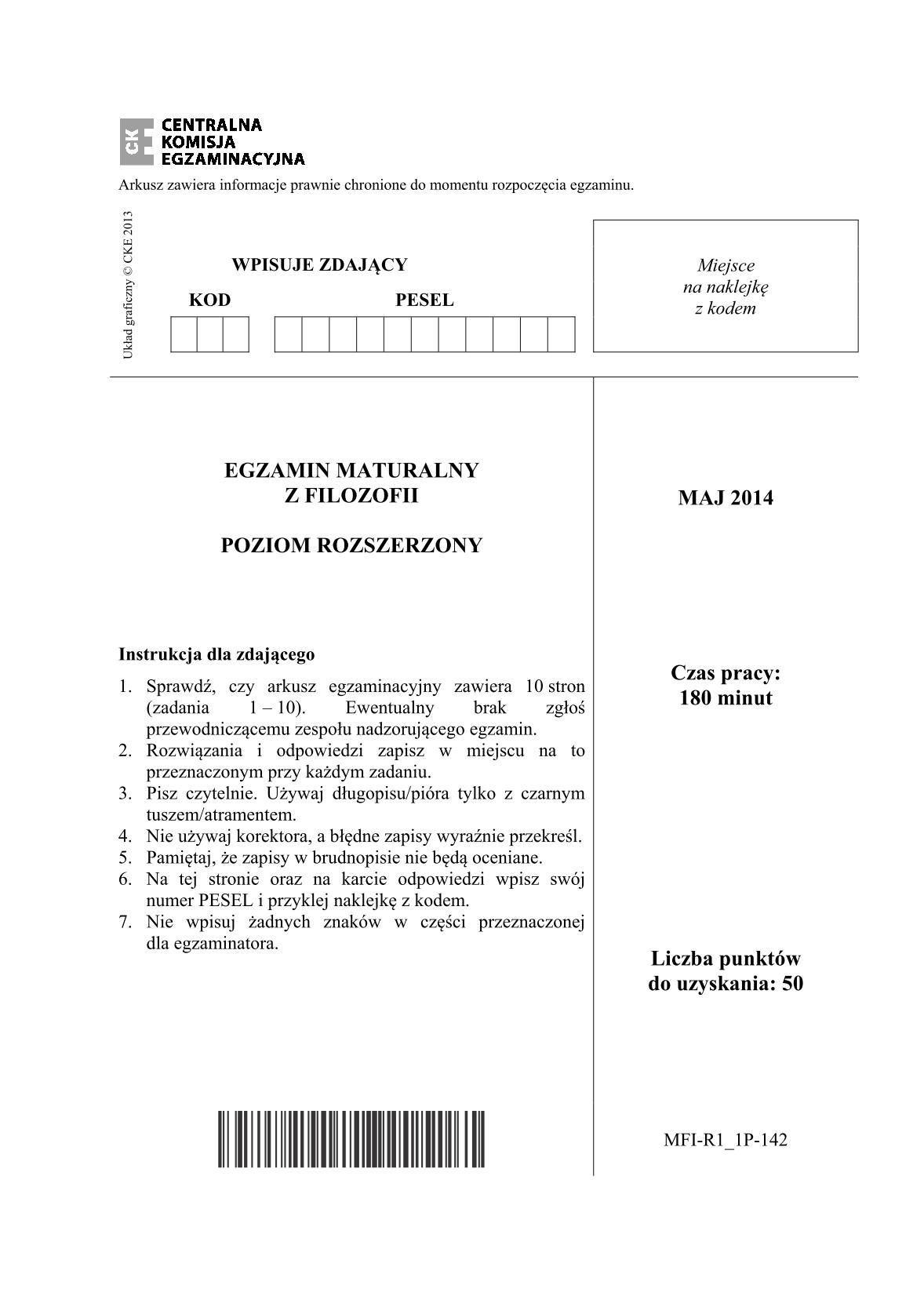 pytania-filozofia-poziom-rozszerzony-matura-2014-str.1