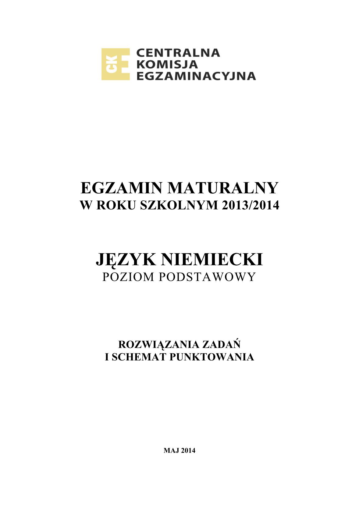 odpowiedzi-jezyk-niemiecki-poziom-podstawowy-matura-2014-str.1