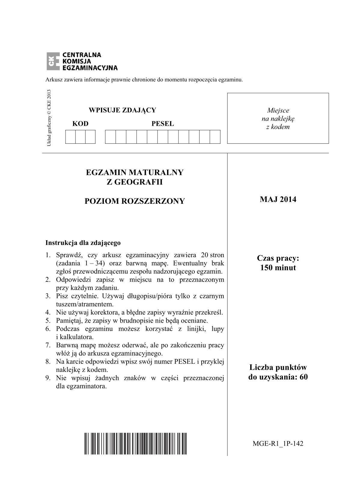 Pytania-geografia-poziom-rozszerzony-matura-2014-str.1