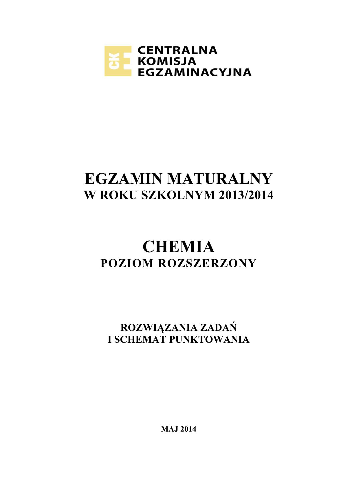 odpowiedzi-chemia-poziom-rozszerzony-matura-2014-str.1