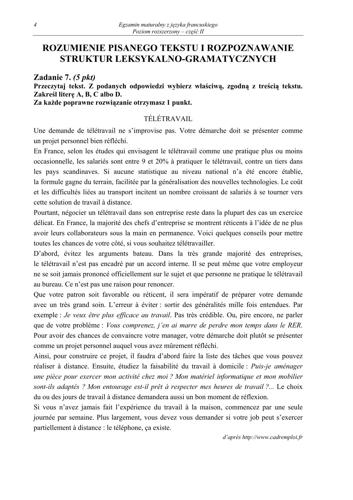 pytania-jezyk-francuski-poziom-rozszerzony-czesc-II-matura-2014-str.4