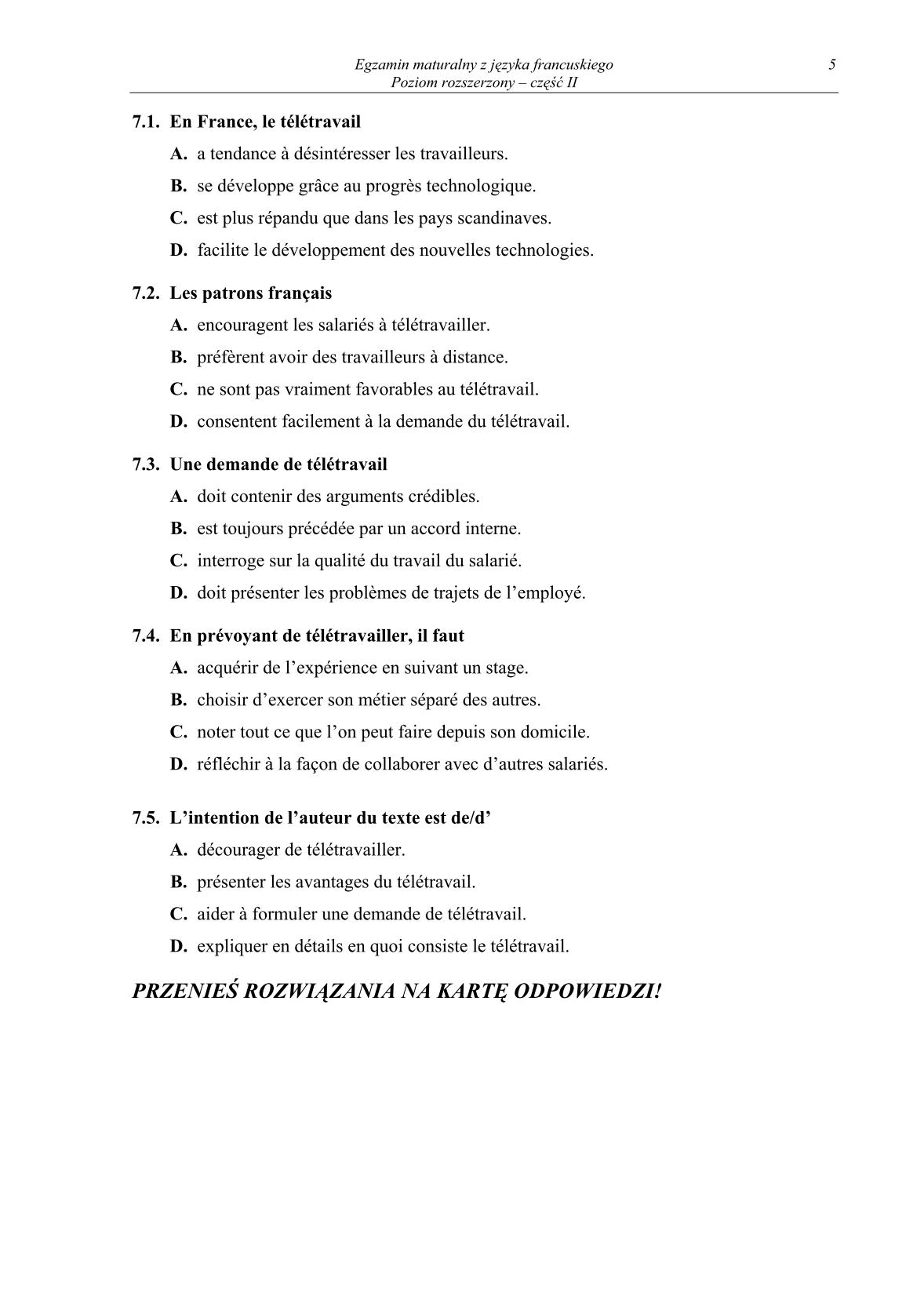 pytania-jezyk-francuski-poziom-rozszerzony-czesc-II-matura-2014-str.5