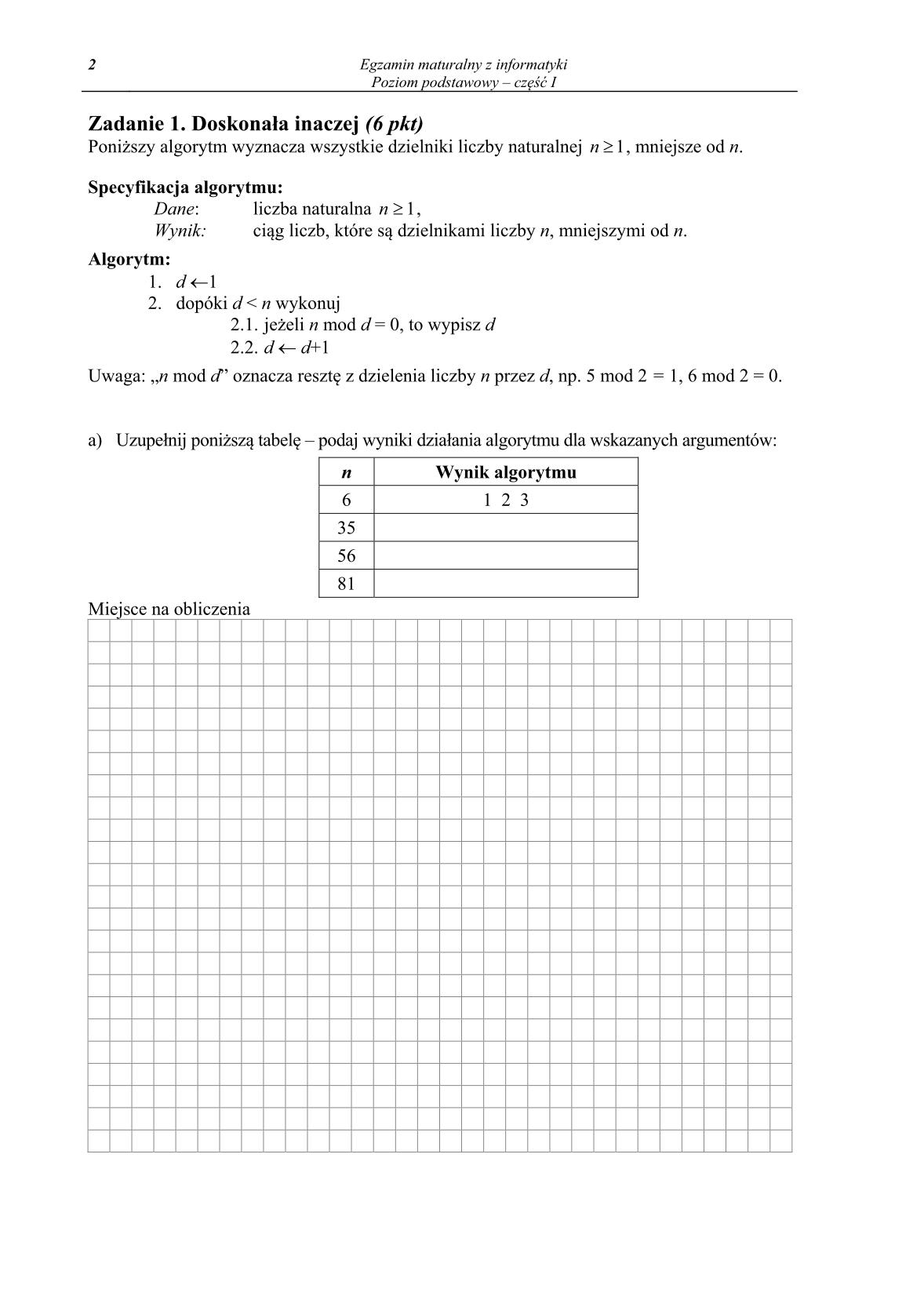 pytania-informatyka-poziom-podstawowy-czesc-I-matura-2014-str.2