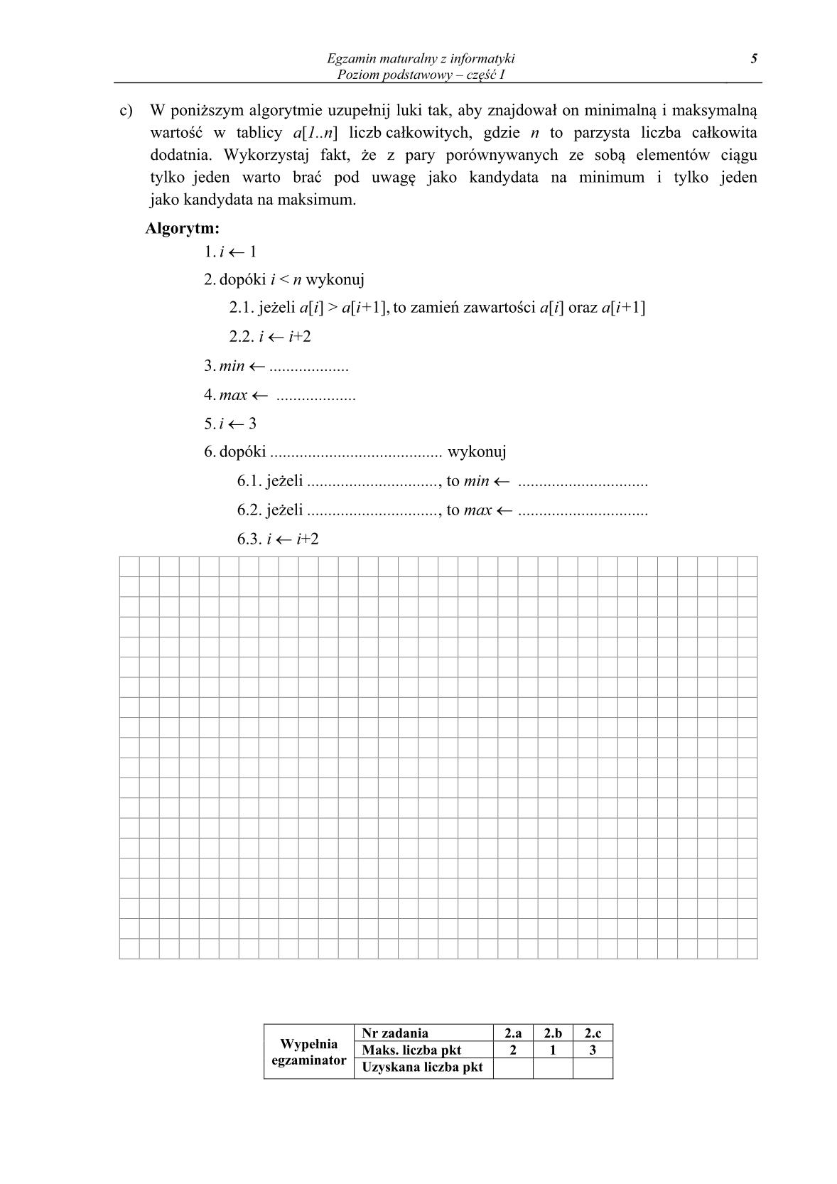 pytania-informatyka-poziom-podstawowy-czesc-I-matura-2014-str.5