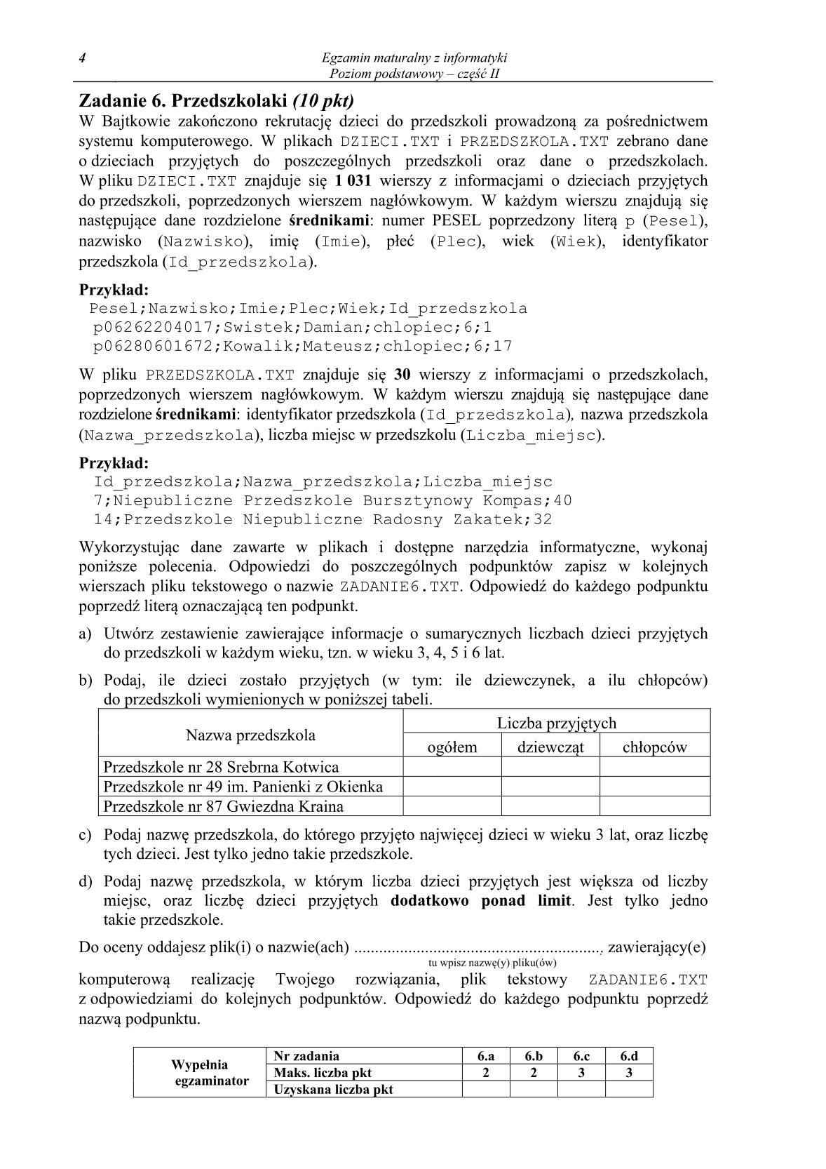 pytania-informatyka-poziom-podstawowy-czesc-II-matura-2014-str.4