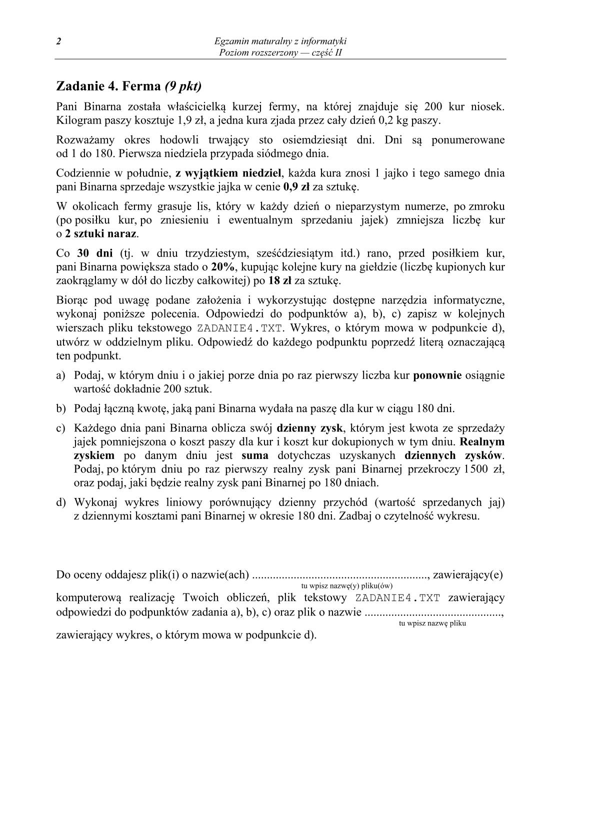 pytania-informatyka-poziom-rozszerzony-czesc-II-matura-2014-str.2
