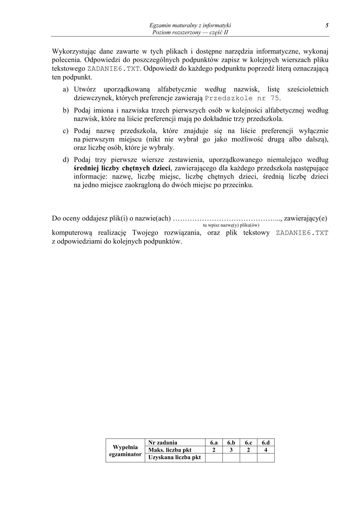 pytania-informatyka-poziom-rozszerzony-czesc-II-matura-2014-str.5