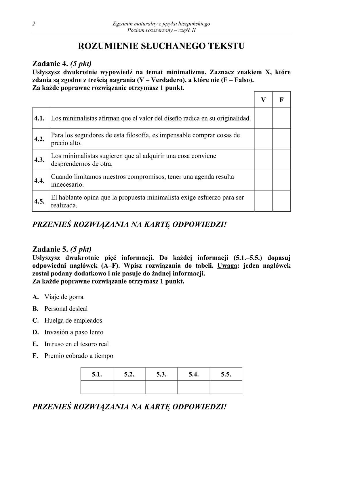 pytania-hiszpanski-poziom-rozszerzony-czesc-II-matura-2014-str.2