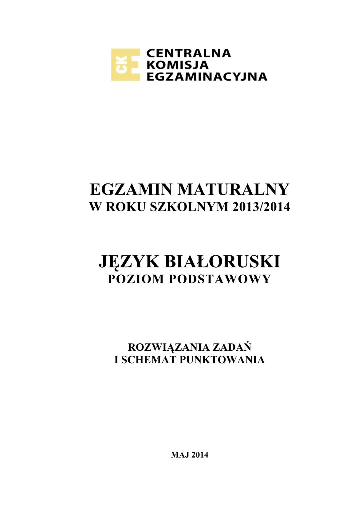 odpowiedzi-jezyk-bialoruski-poziom-podstawowy-matura-2014-str.1