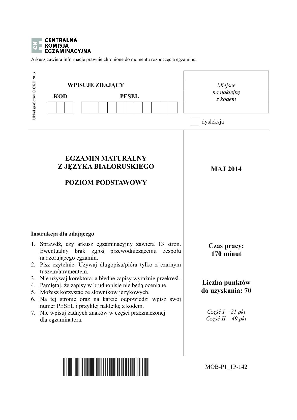 pytania-jezyk-bialoruski-poziom-podstawowy-matura-2014-str.1