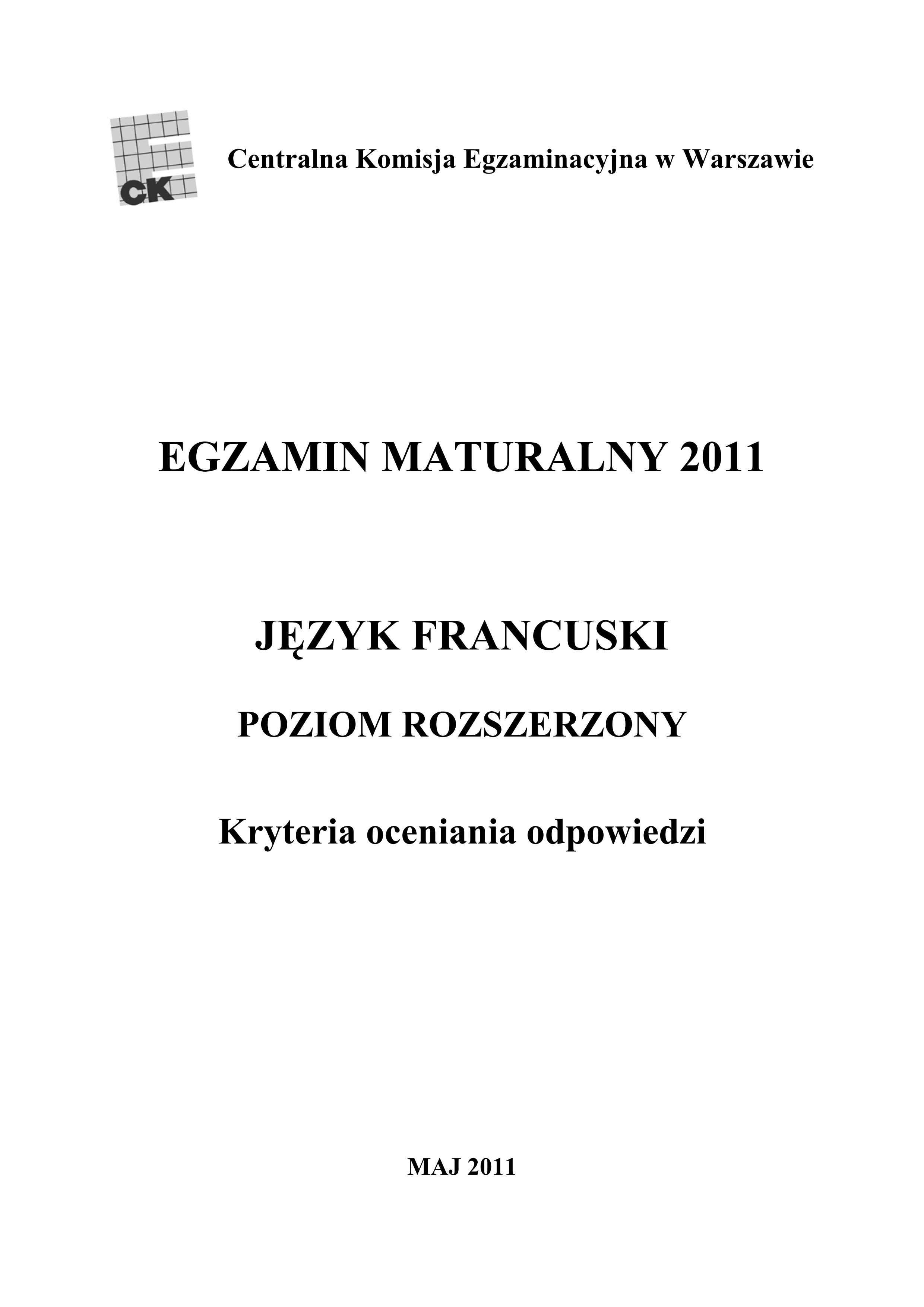 odpowiedzi-jezyk-francuski-poziom-rozszerzony-matura-2011 - 1