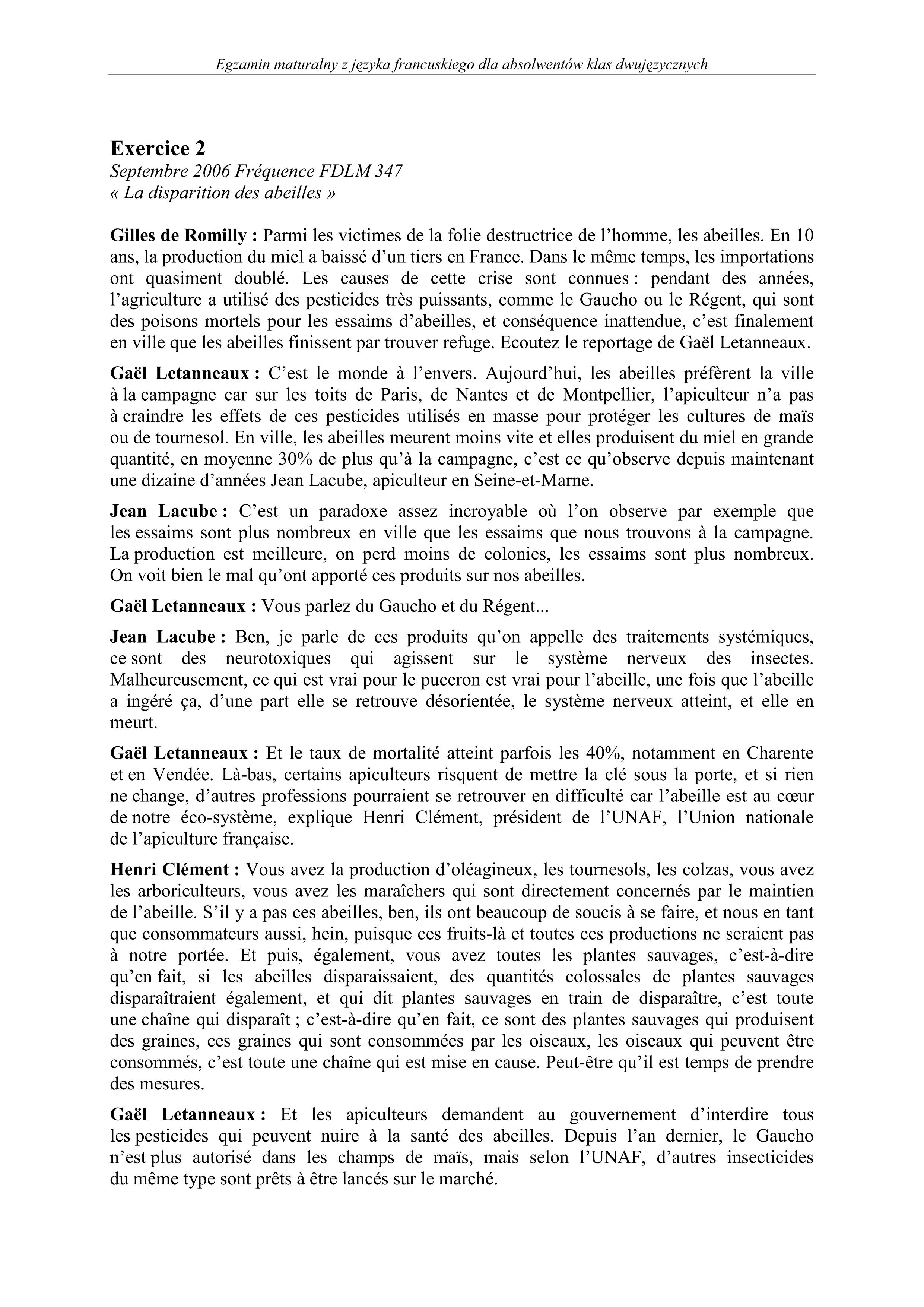 transkrypcja-jezyk-francuski-dla-klas-dwujezycznych-matura-2011 - 2