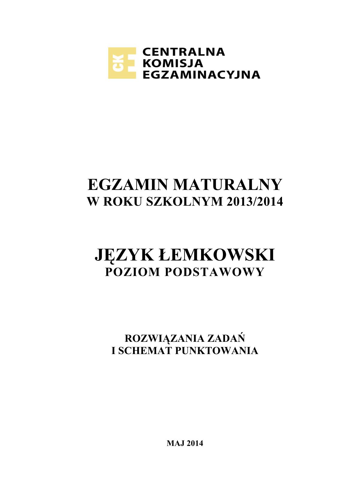odpowiedzi-jezyk-lemkowski-poziom-podstawowy-matura-2014-str.1