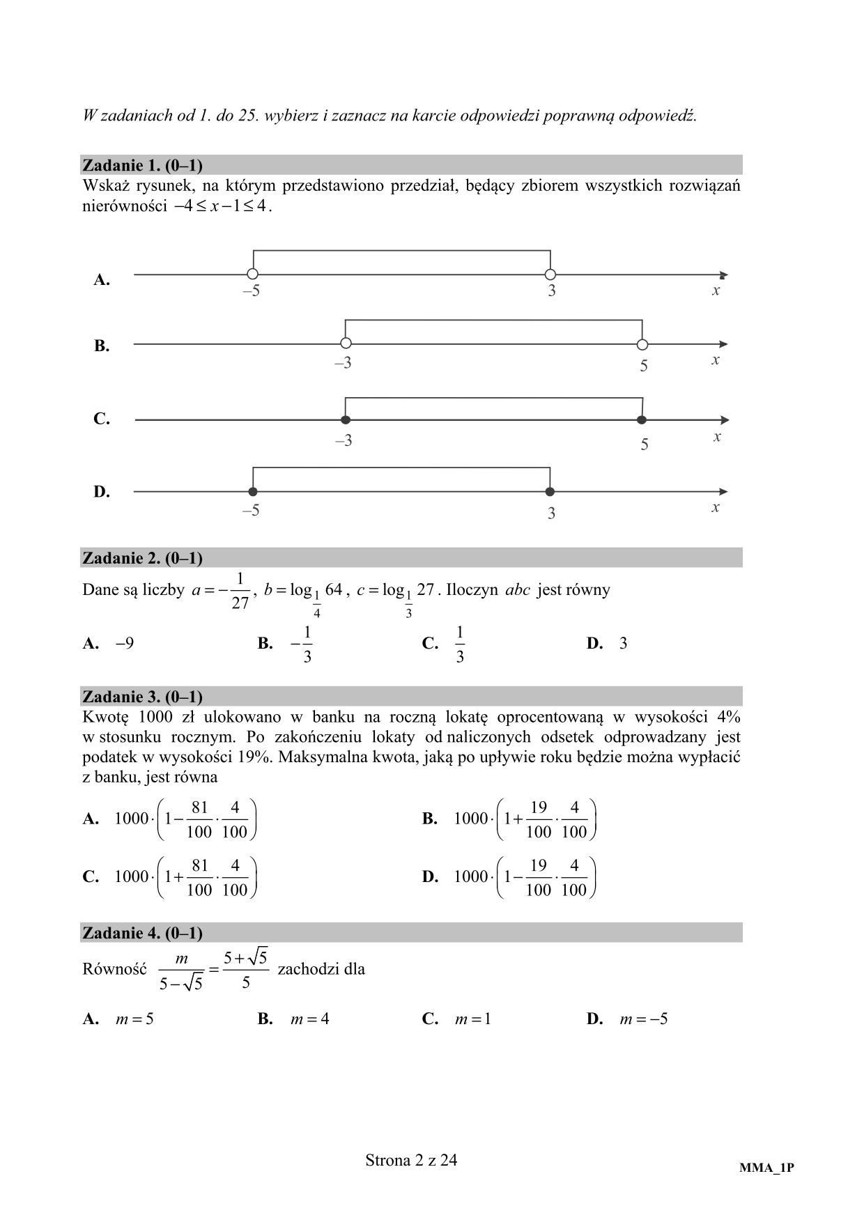 pytania-matematyka-poziom-podstawowy-matura-2015-2