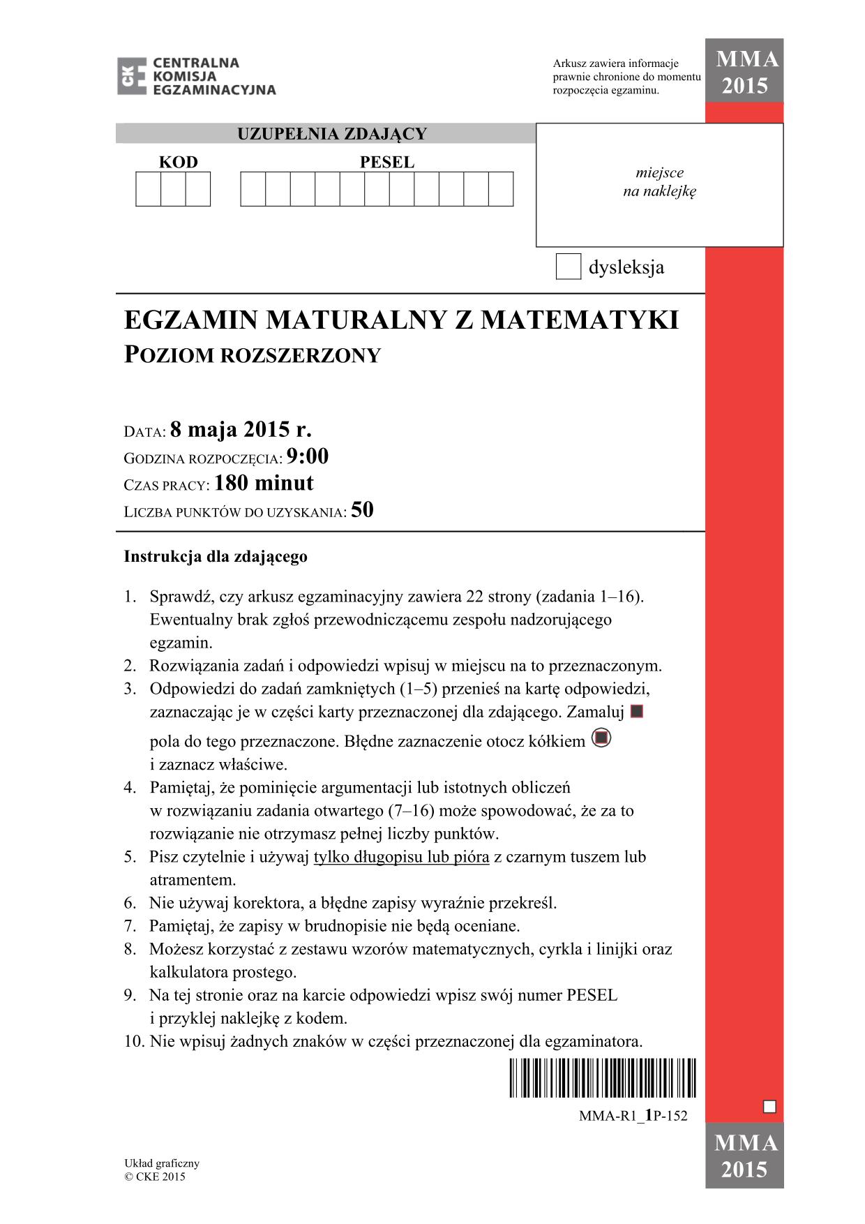 pytania-matematyka-poziom-rozszerzony-matura-2015-1