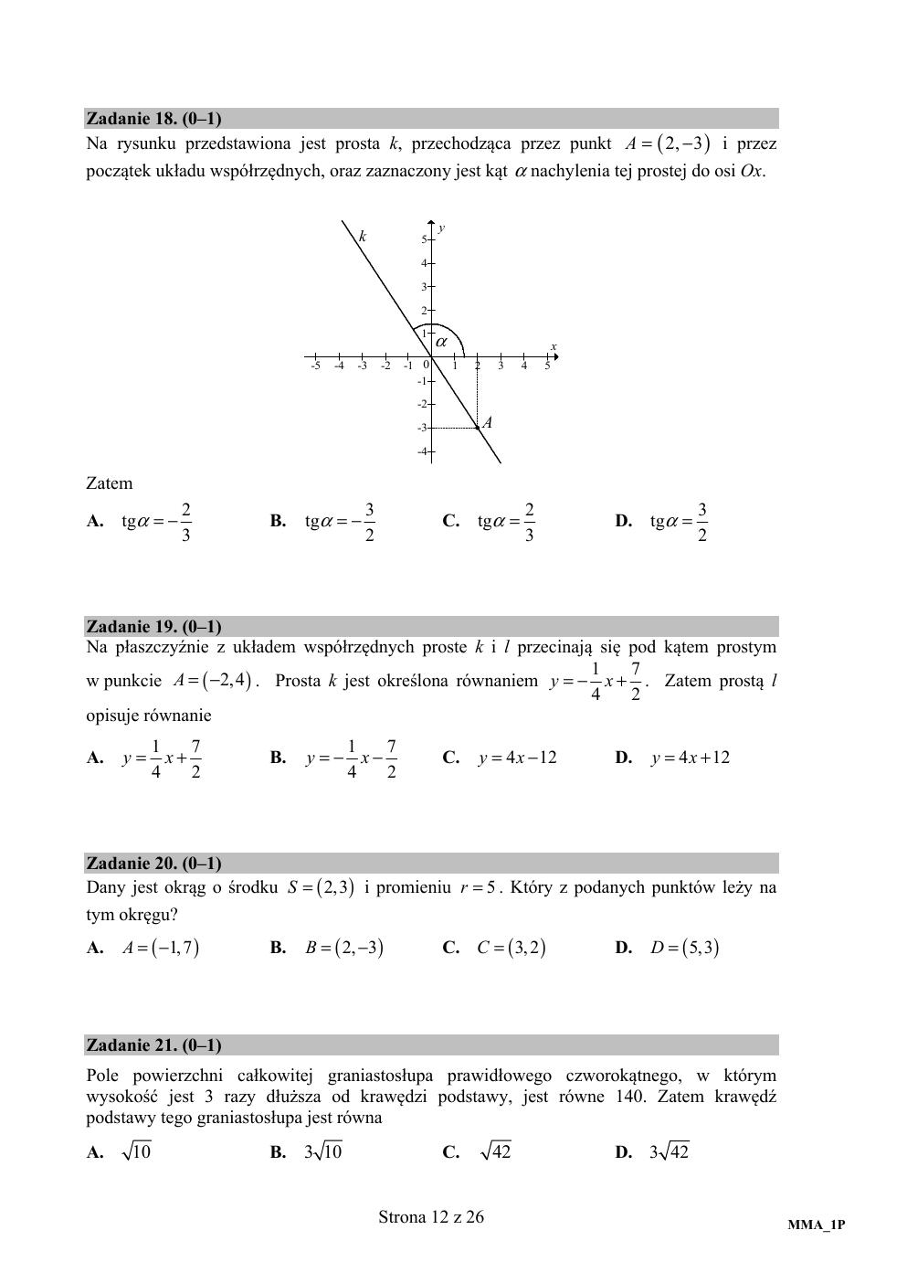 arkusz - matematyka podstawowy - matura 2017-12