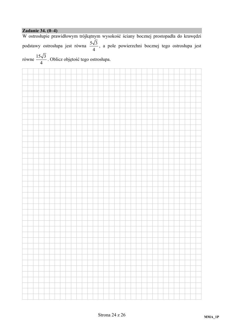 arkusz - matematyka podstawowy - matura 2017-24