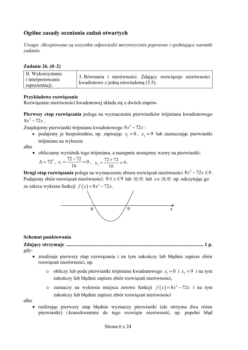 matematyka podstawowy - matura 2017 - odpowiedzi-06