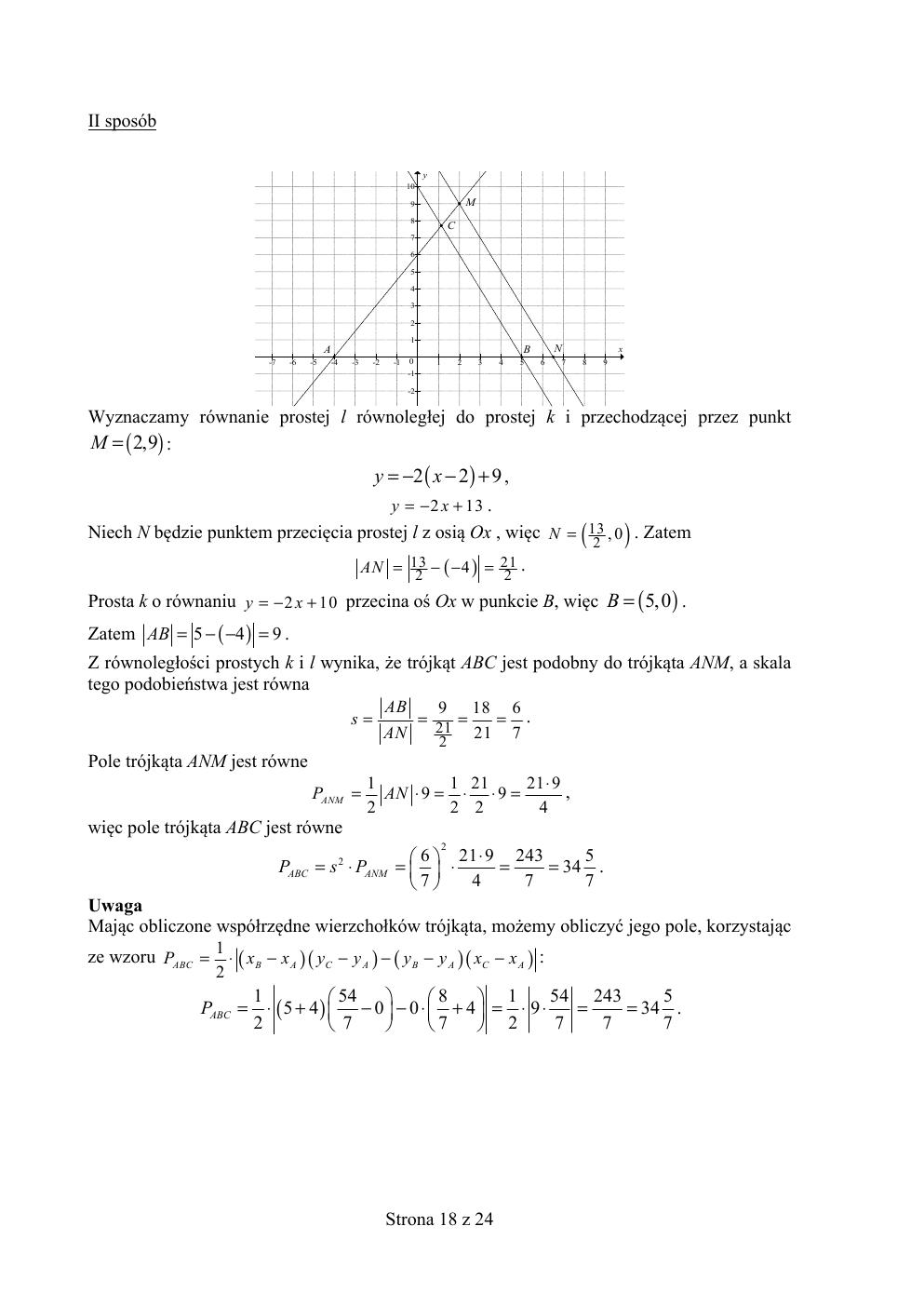 matematyka podstawowy - matura 2017 - odpowiedzi-18