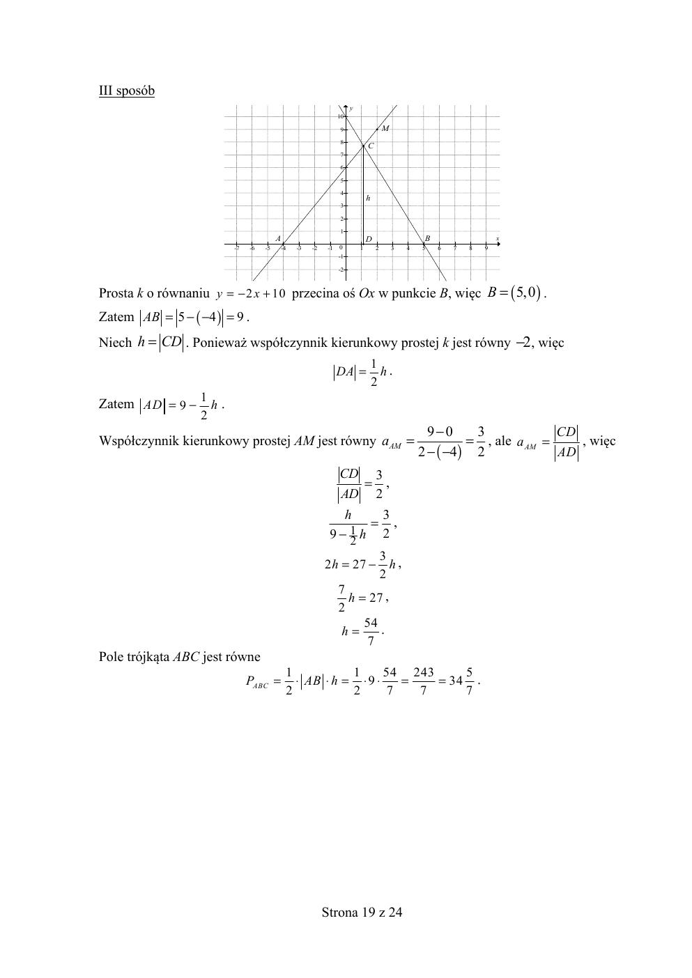 matematyka podstawowy - matura 2017 - odpowiedzi-19