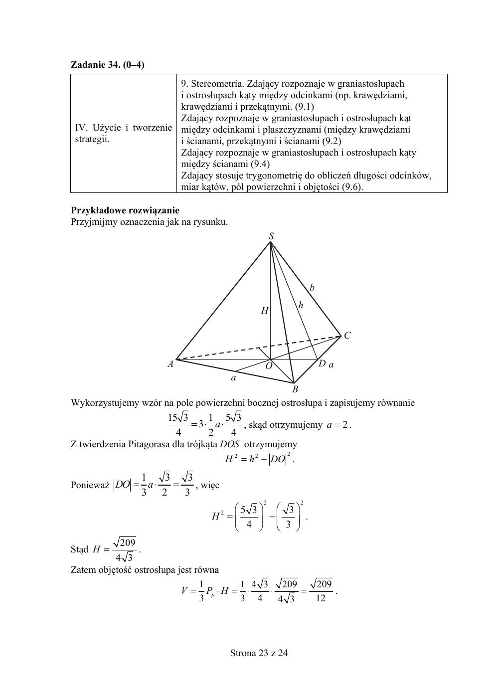 matematyka podstawowy - matura 2017 - odpowiedzi-23