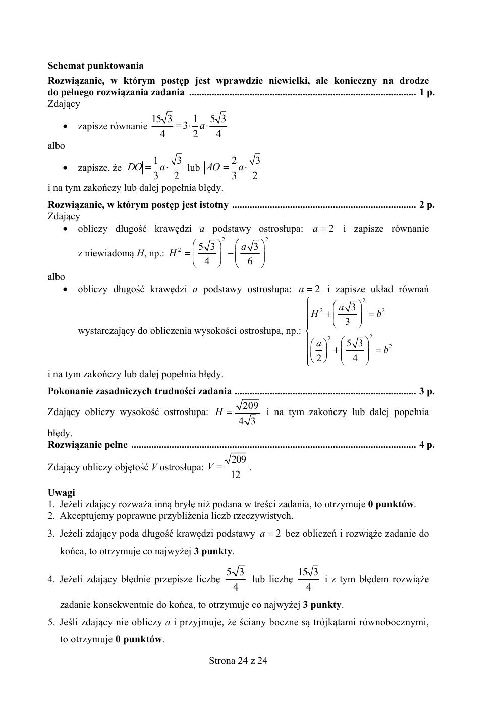 matematyka podstawowy - matura 2017 - odpowiedzi-24