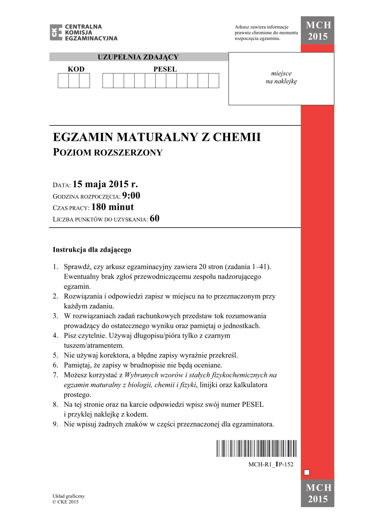 pytania-chemia-poziom-rozszerzony-matura-2015-1