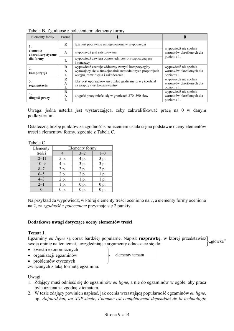 odpowiedzi-jezyk-francuski-poziom-dwujezyczny-matura-2015 - 09