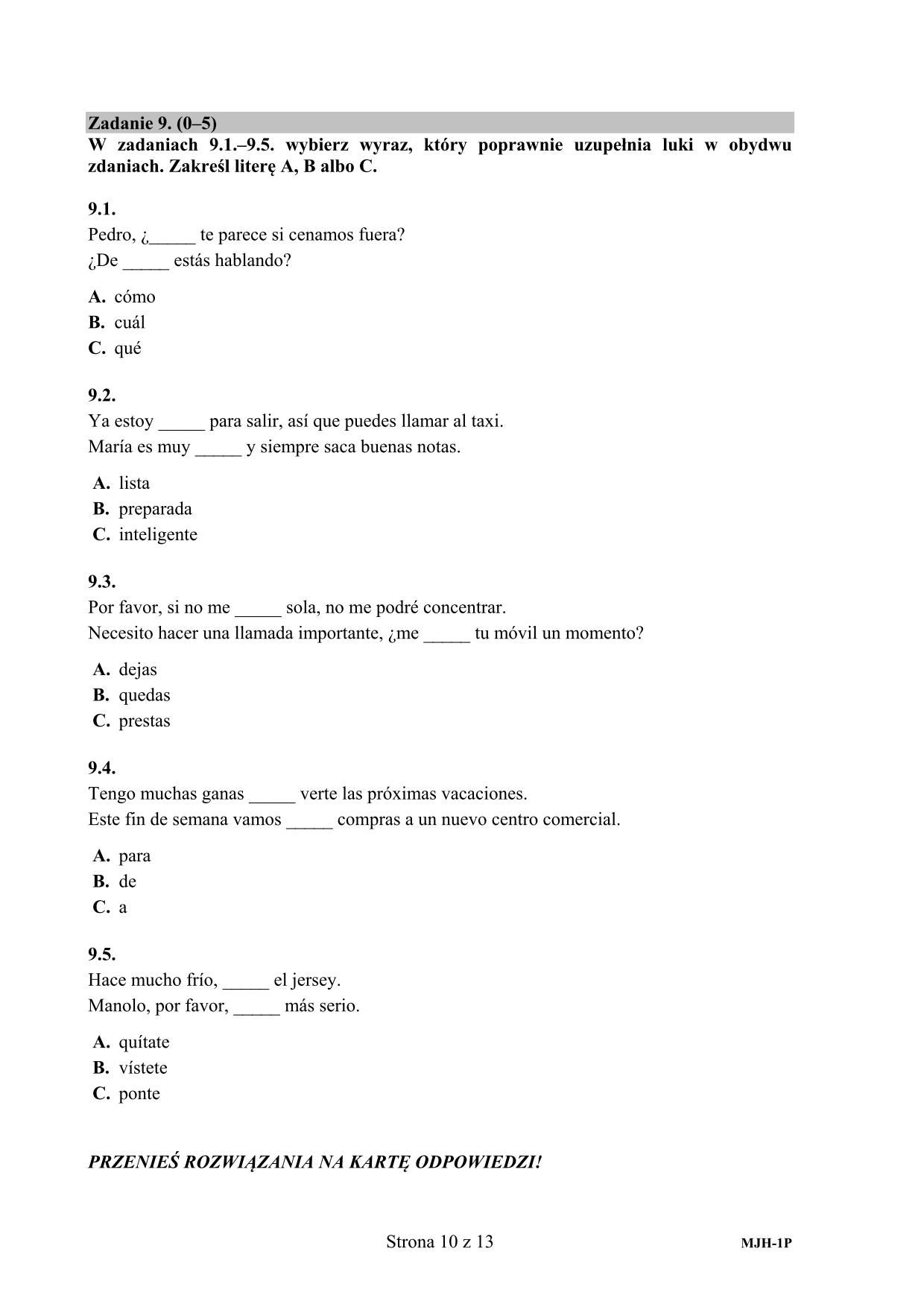 pytania-hiszpanski-poziom-podstawowy-matura-2015-10