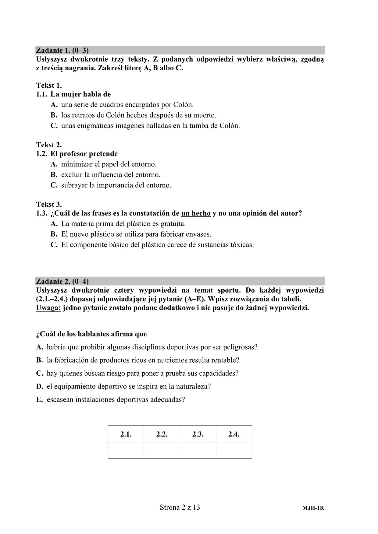 pytania-hiszpanski-poziom-rozszerzony-matura-2015-2