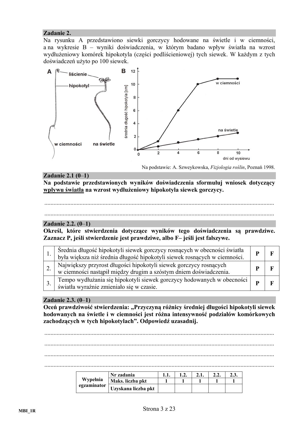 Biologia, matura 2017 - poziom rozszerzony - pytania-03