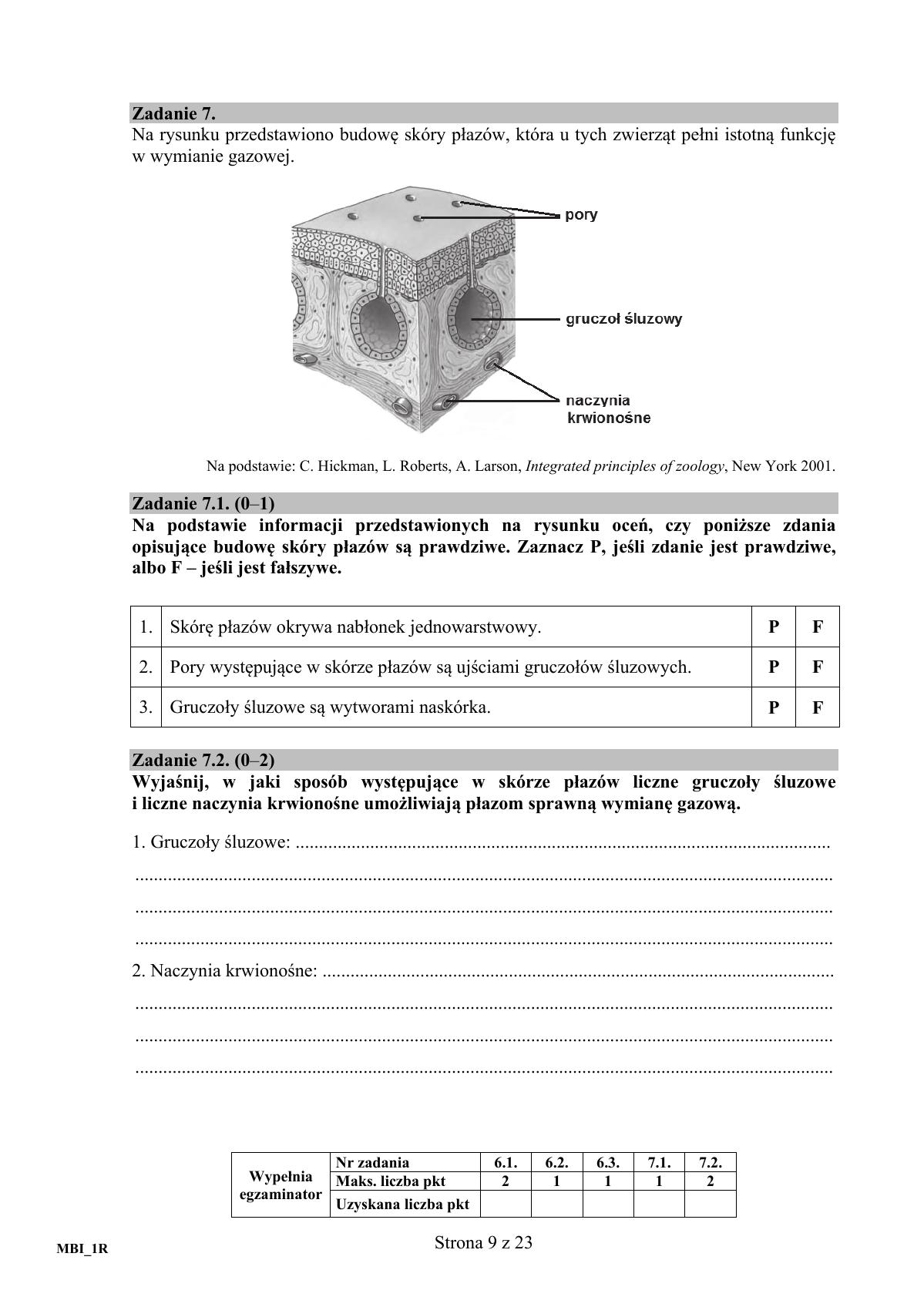 Biologia, matura 2017 - poziom rozszerzony - pytania-09