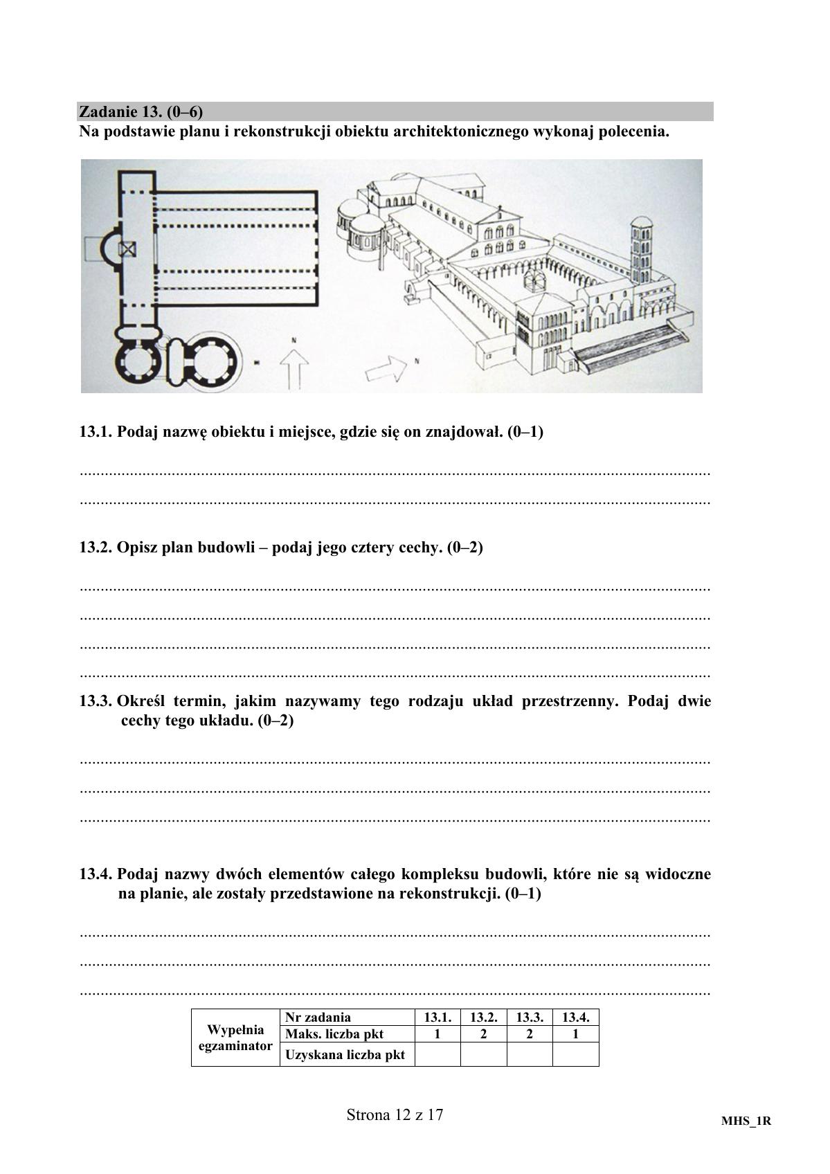 Historia sztuki, matura 2017 - poziom rozszerzony - pytania-12