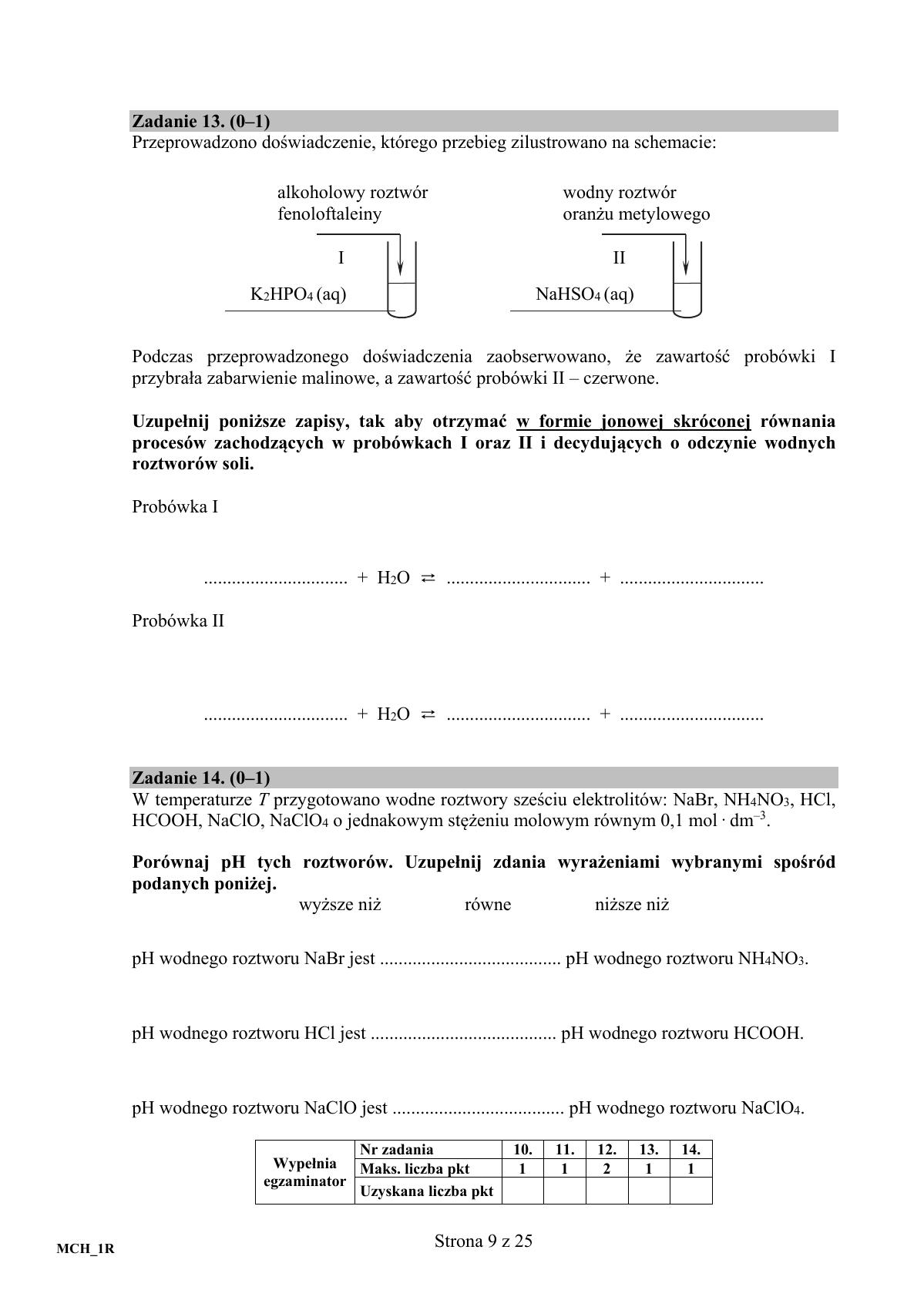 Chemia, matura 2017 - poziom rozszerzony - pytania-09