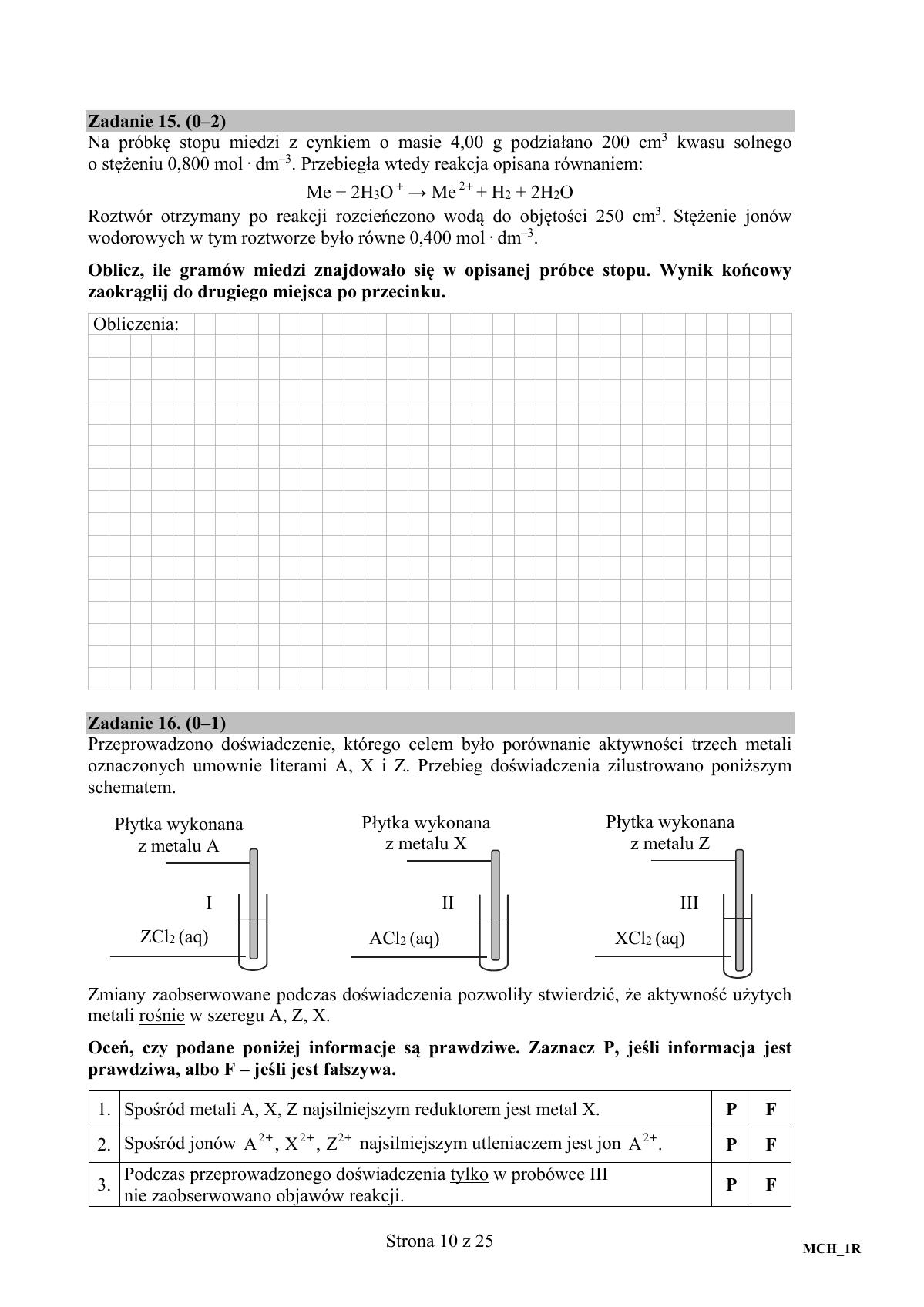 Chemia, matura 2017 - poziom rozszerzony - pytania-10