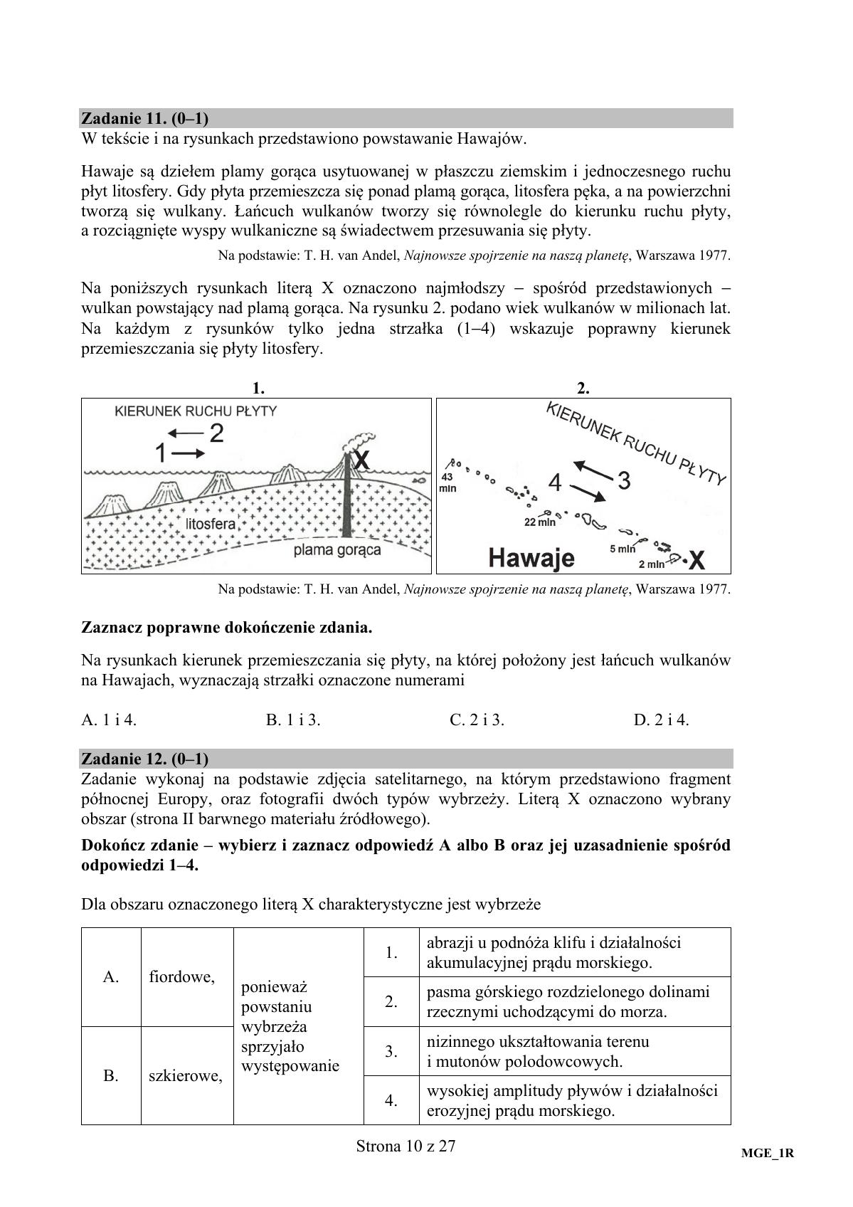 Geografia, matura 2017 - poziom rozszerzony - pytania-10