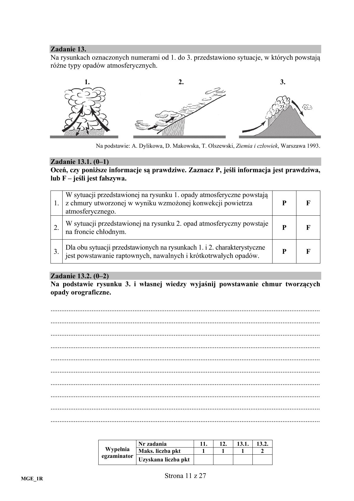 Geografia, matura 2017 - poziom rozszerzony - pytania-11