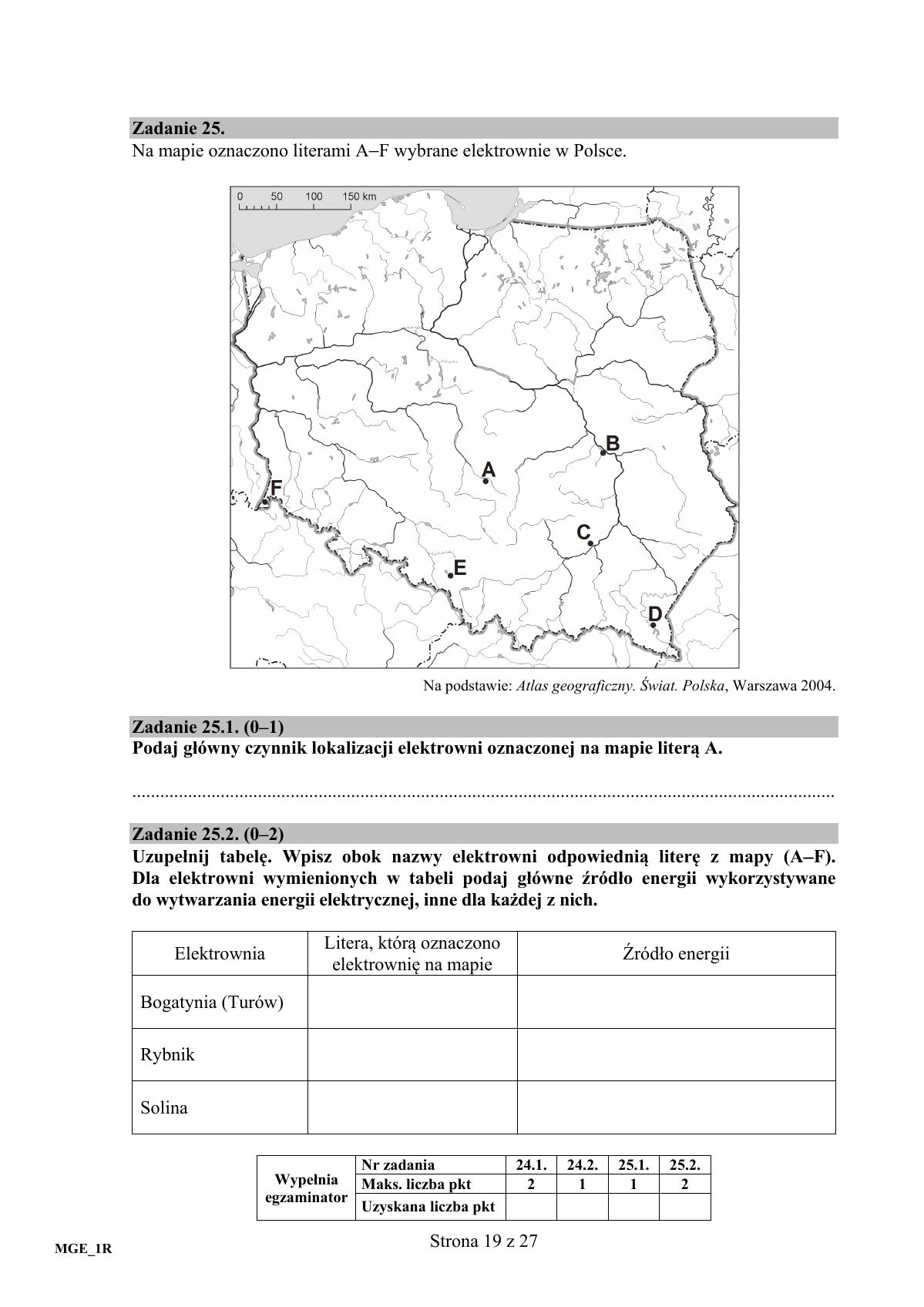 Geografia, matura 2017 - poziom rozszerzony - pytania-19