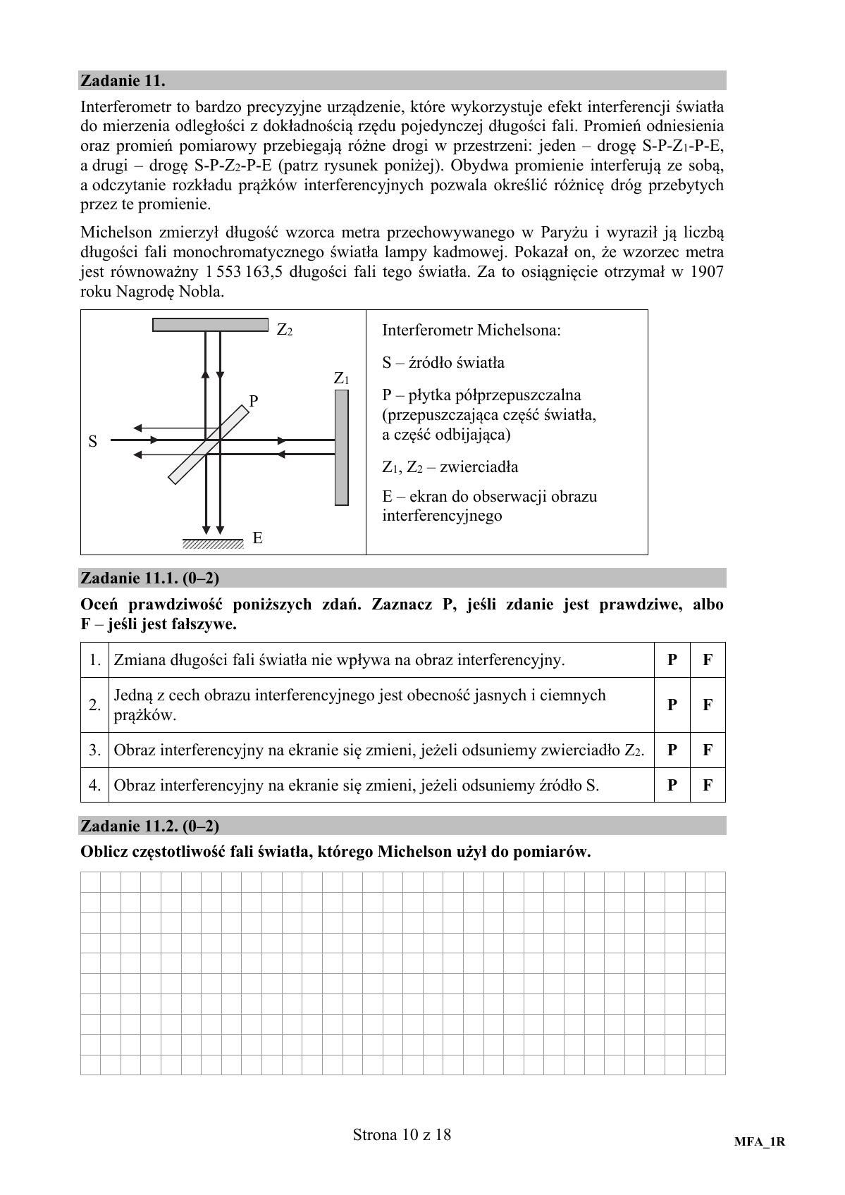 Fizyka, matura 2017 - poziom rozszerzony - pytania-10