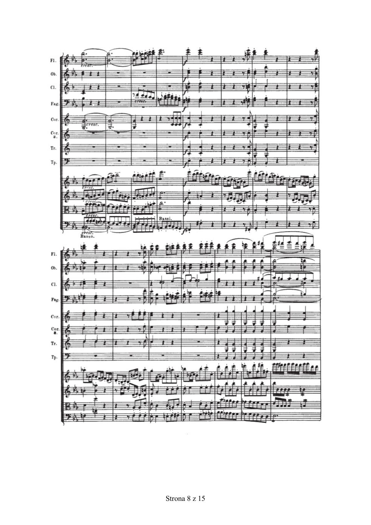 zadanie 17 - Ludwig van Beethoven, III Symfonia Es-dur op. 55, cz. I - fragment-4