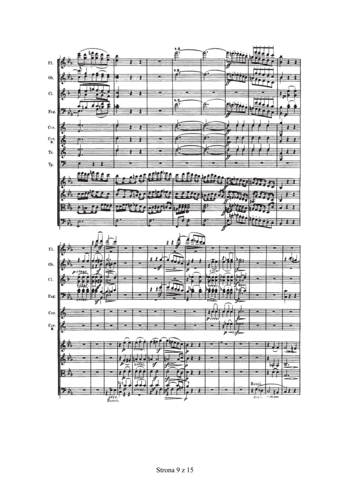 zadanie 17 - Ludwig van Beethoven, III Symfonia Es-dur op. 55, cz. I - fragment-5